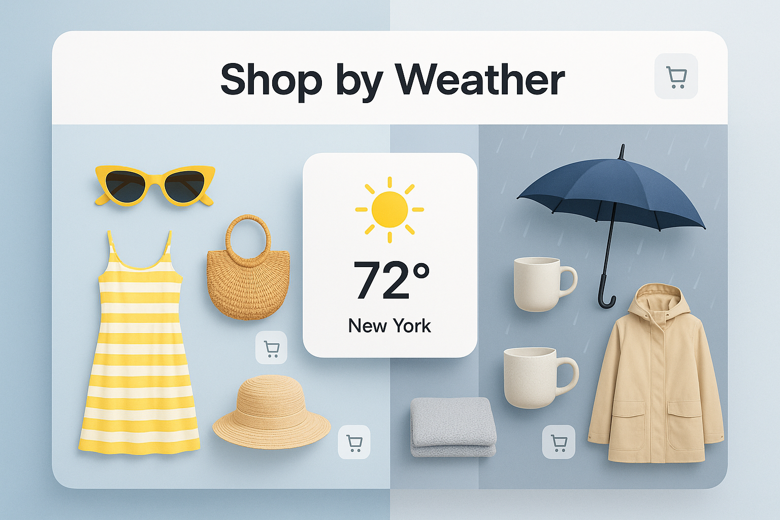 This is a demo store for shop by weather